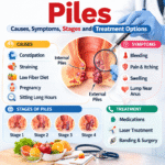 causes, symptoms, and stages of piles